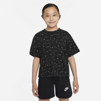 Nike T-Shirt Girls - Black