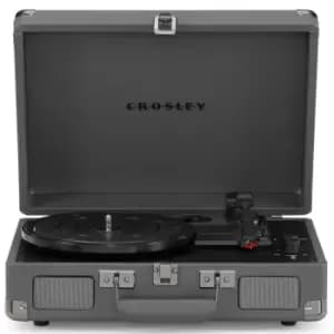 Cruiser Plus Deluxe Portable Turntable - With Bluetooth Output - Slate