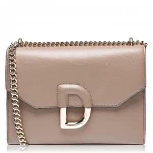 DKNY Logo Flap Over Bag - DUNE DUN
