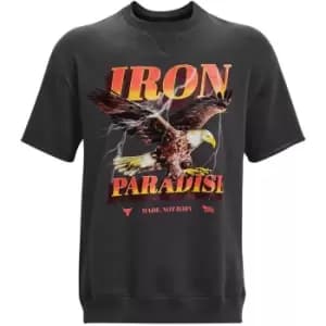 Under Armour Armour Project Rock Graphic T-Shirt Mens - Grey