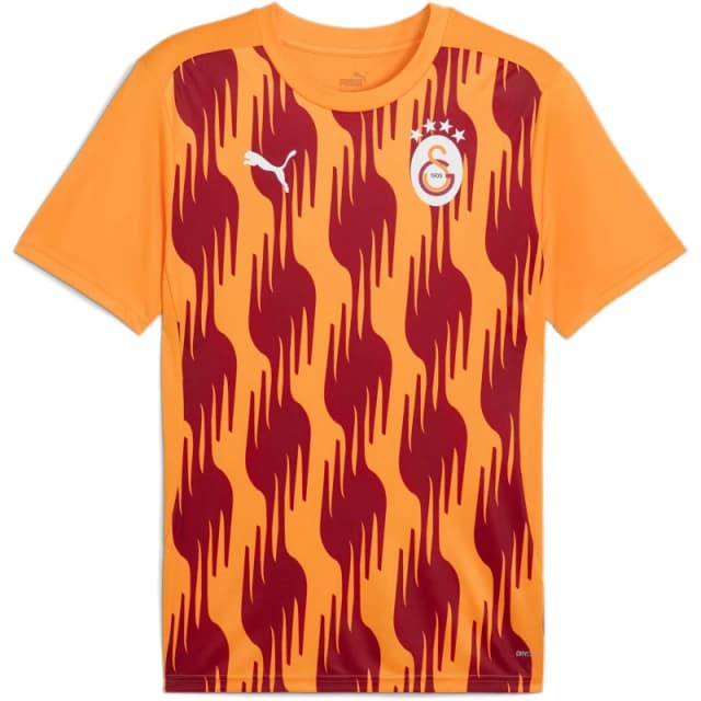 Puma Galatasaray Prematch Shirt 2024 2025 Adults - Red Red S