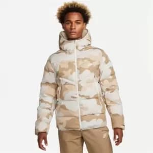 Nike Sportswear Storm-FIT Windrunner Mens Poly-Filled Hooded Camo Jacket - Cream