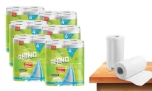 24 Rolls of Freedom 2-Ply Kitchen Towel