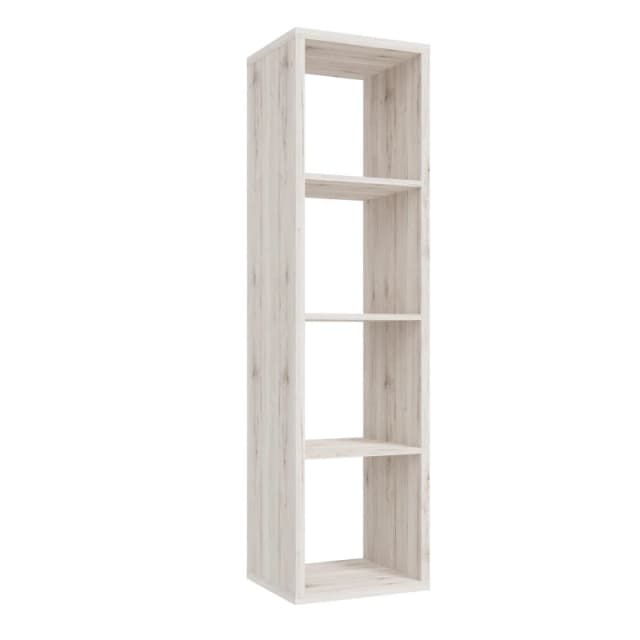 Furniture To Go Mauro 3 Shelves Storage Unit in in Light Oak Light Oak Unisex