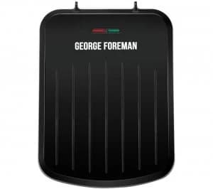 GEORGE FOREMAN 25800 Small Fit Grill - Black