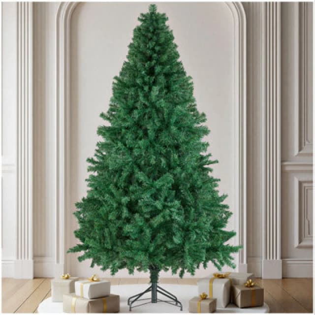 Tectake Christmas Tree Dasher - Artificial Christmas Tree In Green With Lifelike Look - 210 Cm - Green