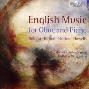 Rubbra/Bowen/Britten/Howells English Music for Oboe and Piano by Edmund Rubbra CD Album
