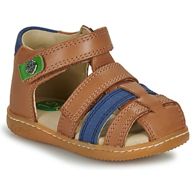 Kickers KICK POD boys's Children's Sandals in Brown