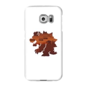 Nintendo Super Mario Bowser Silhouette Phone Case - Samsung S6 Edge - Snap Case - Gloss