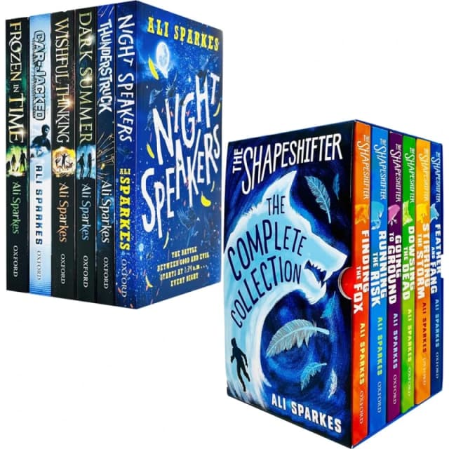Ali Sparkes Collection 12 Books Set (Frozen in Time, Car-Jacked) Ali Sparkes Books