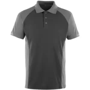 MASCOT UNIQUE Poloshirt Dark Grey - X Large - Black/Dark Grey