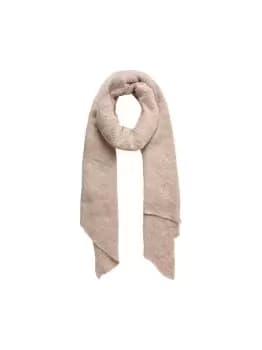 PIECES Soft Knitted Long Scarf Women Pink