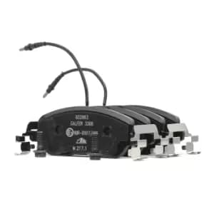 ATE Brake pad set FIAT,PEUGEOT,CITROEN 13.0460-2863.2 425231,425457,77362236 77363956,77364447,9949552,425220,425457