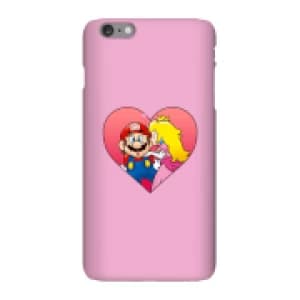 Nintendo Super Mario Peach Kiss Phone Case - iPhone 6 Plus - Snap Case - Gloss