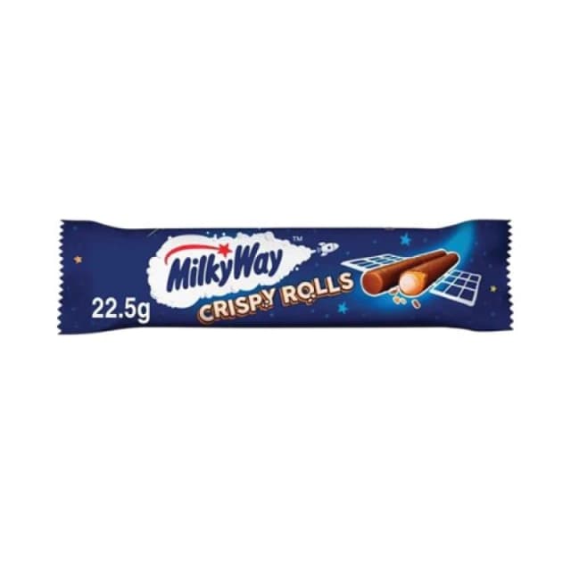 Milky Way Mars Milky Way Milk Chocolate Crispy Rolls 22.5g (Pack of 24) 100540 100540