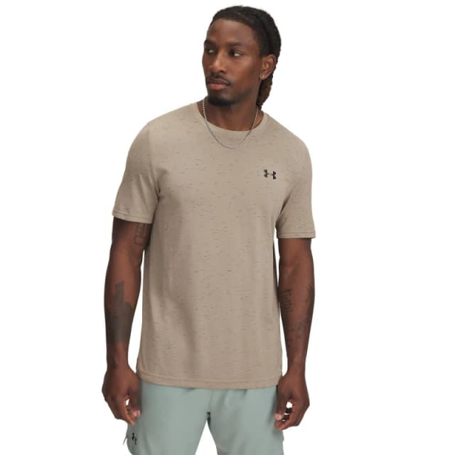 Under Armour Armour UA Vanish Seamless Short Sleeve Mens - Brown Brown S