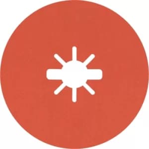 Bosch Expert R782 Prisma Ceramic X LOCK Fibre Disc 115mm 115mm 60g Pack of 25