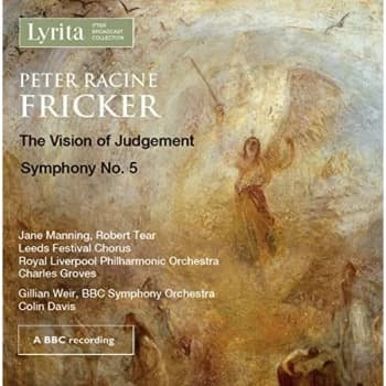 Jane Manning (soprano) - Peter Racine Fricker: The Vision of Judgement/Symphony No. 5 CD
