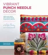 vibrant punch needle decor adorn your home with colorful florals and geomet