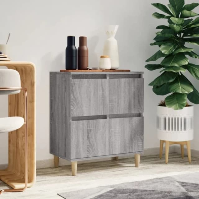 VIDAXL Sideboard Grey Sonoma 60x35x70cm Engineered Wood Vidaxl 8720845739324