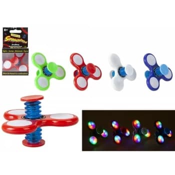 Light Up Bouncing Spinner - Spinnerooz