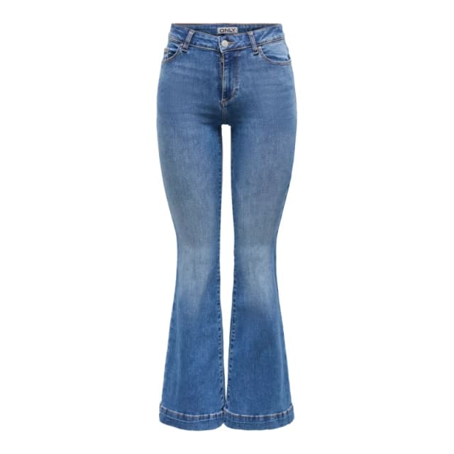 Only Wide Leg Womens Jeans Only Blush retroflared Bleu Female Mx32