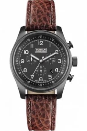 Mens Barbour Byker Chronograph Watch BB033GNBR