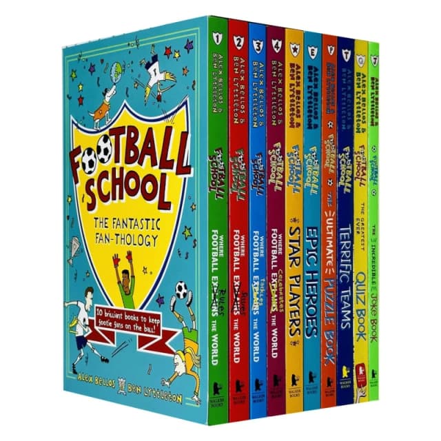 Football School The Fantastic Fan-Thology 10 Box Set By Alex Bellos And Ben Lyttleton Alex Bellos & Ben Lyttleton Books