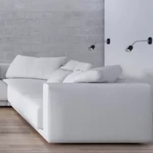 Maxi Black Wall Lamp 1XGU10 High Quality Hand Made Scandi Style Wall Light Stylish Subtle And Fully Adjustable