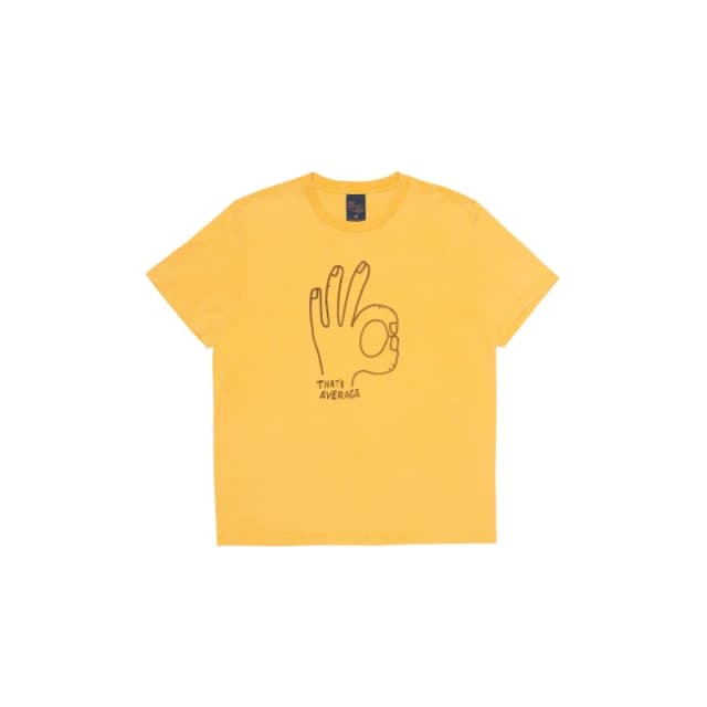 Nudie Jeans T-Shirt Nudie Jeans Roy Average Jaune Unisex M