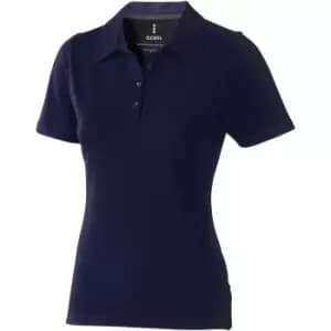 Elevate Markham Short Sleeve Ladies Polo (S) (Navy)