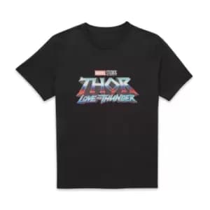 Marvel Thor - Love and Thunder Logo Unisex T-Shirt - Black - XS