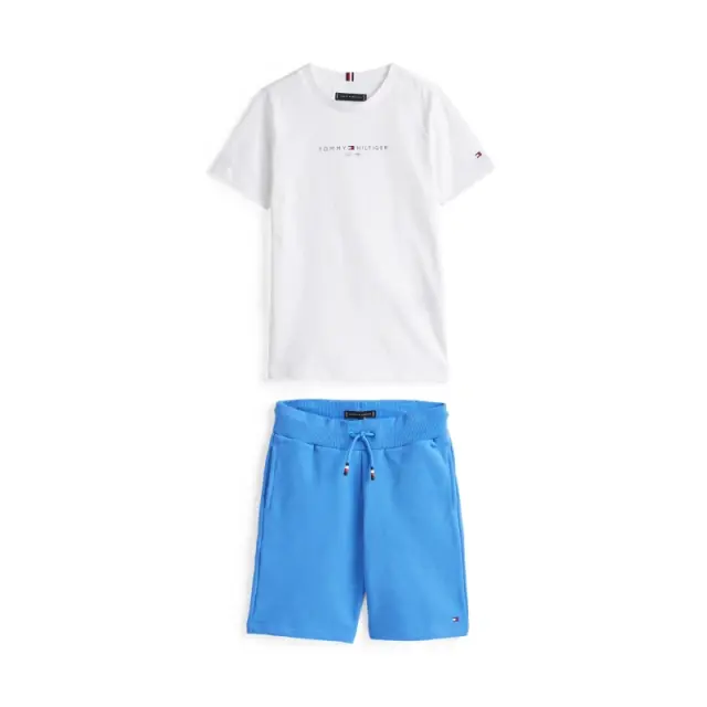 Tommy Hilfiger Kids Essential Coordinated Set White YBR male 14Y