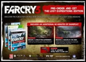 Far Cry 3 The Lost Expeditions PS3 Game