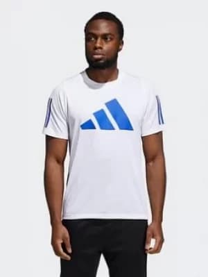 adidas Freelift T-Shirt, Red, Size L, Men