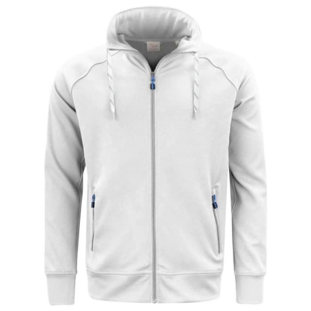 Printer Mens Jog Rsx Jumper in White Size: Small White Male S