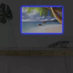 4570DHDACT-027 Multicolor Decorative LED Lighted Canvas Painting