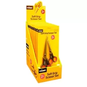 Rolson 2PC Scissor Set 140/245mm
