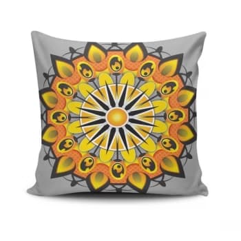 MANDALA-22 - No Filling Multicolor Cushion Cover