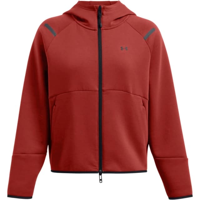 Under Armour Womens Unstoppable Full-Zip Fleece Orange female 8 (XS)