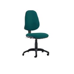 Dynamic Independent Seat & Back Task Operator Chair Without Arms Eclipse Plus III Maringa Teal Seat High Back