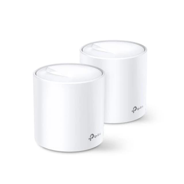 TP Link AX3000 Whole Home Mesh WiFi 6 System 2-Pack White Internal Power Status 0 - 40 C -40 - 70 C 10 - 90% DECO X60(2-PACK)