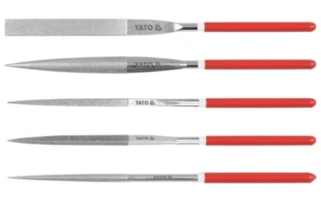 YATO YT-6156 File Set Number of tools: 5, Length: 180mm, Width: 5mm File Set (6972)
