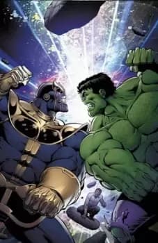 Thanos Vs Hulk by Jim Starlin