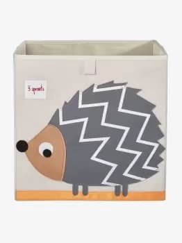 3 Sprouts Storage Box - Gray hedgehog