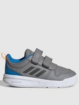 adidas Infant Tensaur - Grey/Blue, Grey/Blue, Size 5