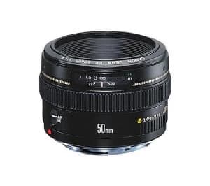 Canon EF 50 mm f/1.4 USM Standard Prime Lens