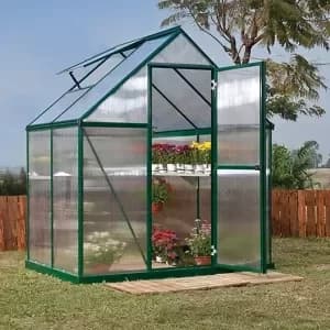 Palram - Canopia Mythos 6 x 4ft - Green Greenhouse