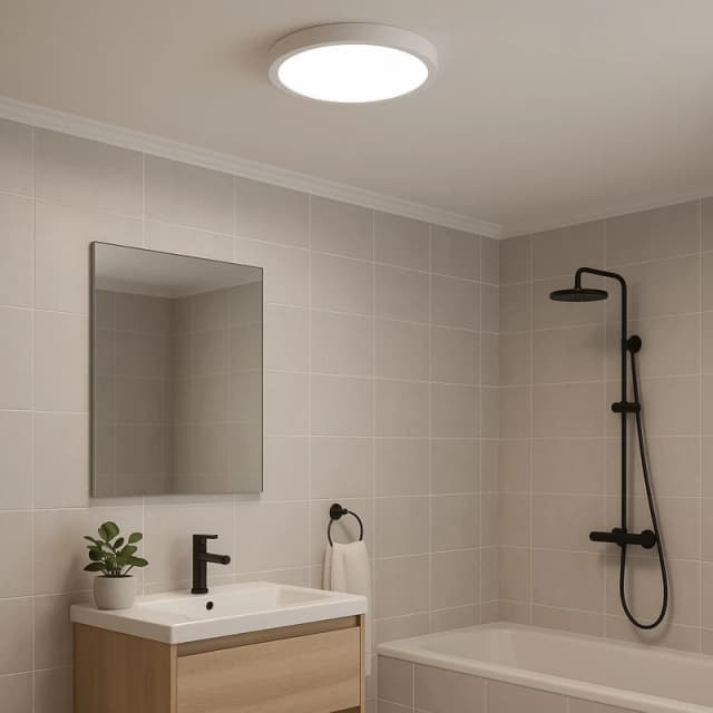 EGLO Eglo Fueva 6-Z Smart Control RGB IP44 Plastic Ceiling Light, 27.8cm White White One Size Unisex 9008606330553