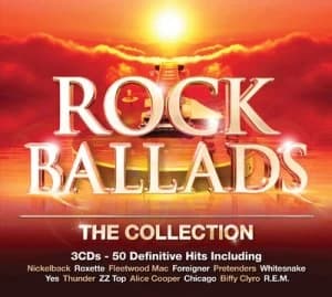 Rock Ballads The Collection by Various Artists CD Album